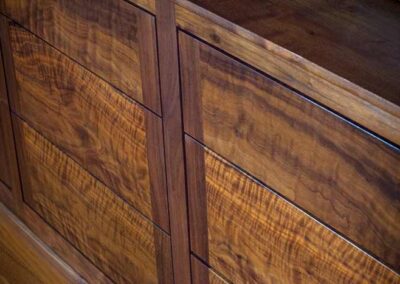 Custom Walnut Built-ins
